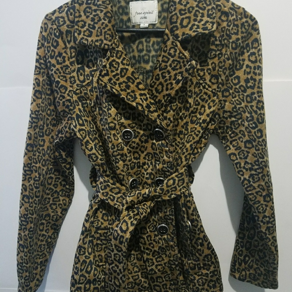 Leopard print jacket
